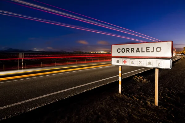 Route principale de Corralejo — Photo