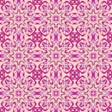 Kusursuz süs deseni, pembe duvar kağıdı.