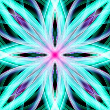 kusursuz süs deseni, mavi ve pembe