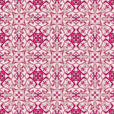 Kusursuz süs deseni, pembe duvar kağıdı.