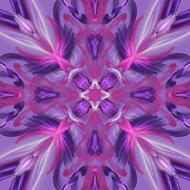 pürüzsüz süs deseni, pembe ve mor duvar kağıdı