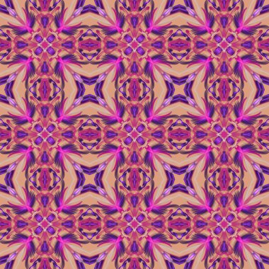 pürüzsüz süs deseni, pembe ve mor duvar kağıdı