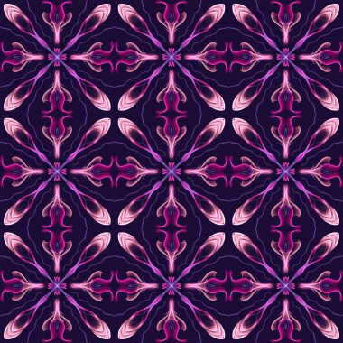 Kusursuz süs deseni, pembe duvar kağıdı.