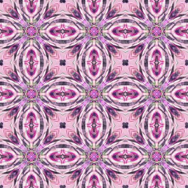 Kusursuz süs deseni, pembe duvar kağıdı.