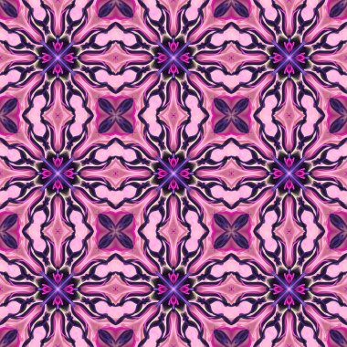 Kusursuz süs deseni, pembe duvar kağıdı.