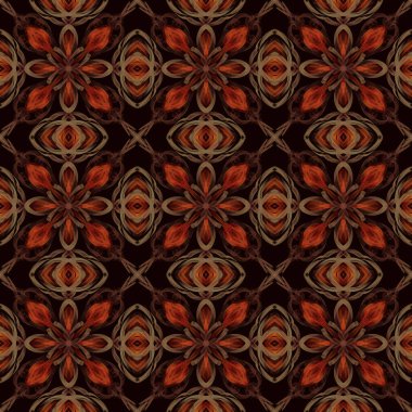 Kusursuz süs deseni, renkli arkaplan