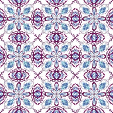 Kusursuz süs deseni, renkli arkaplan