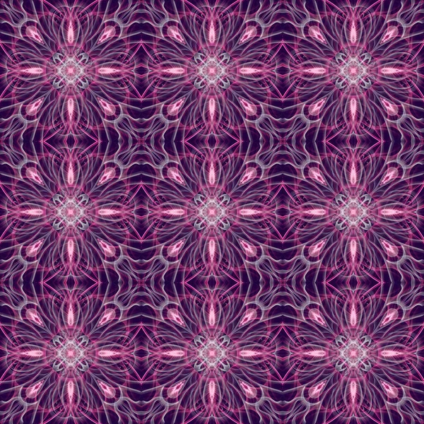 Seamless Ornamental Pattern Pink Background — Stock Photo, Image