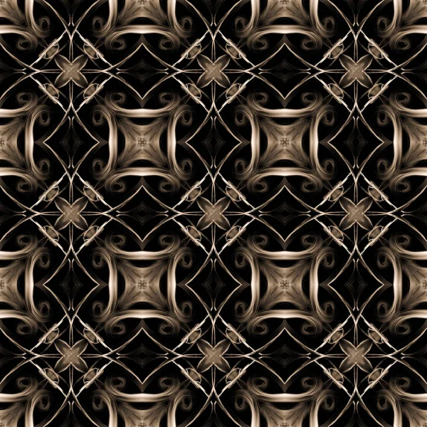 Patrón Ornamental Sin Costuras Fondo Pantalla Digital — Foto de Stock