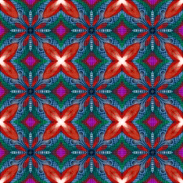 Kusursuz süs deseni, renkli arkaplan