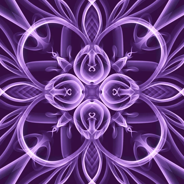 无缝隙装饰图案 紫色壁纸 — 图库照片