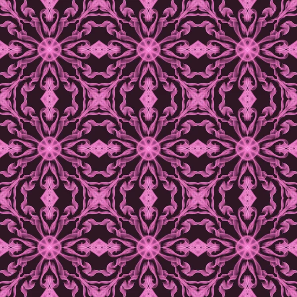 Patrón Ornamental Sin Costuras Fondo Pantalla Rosa —  Fotos de Stock