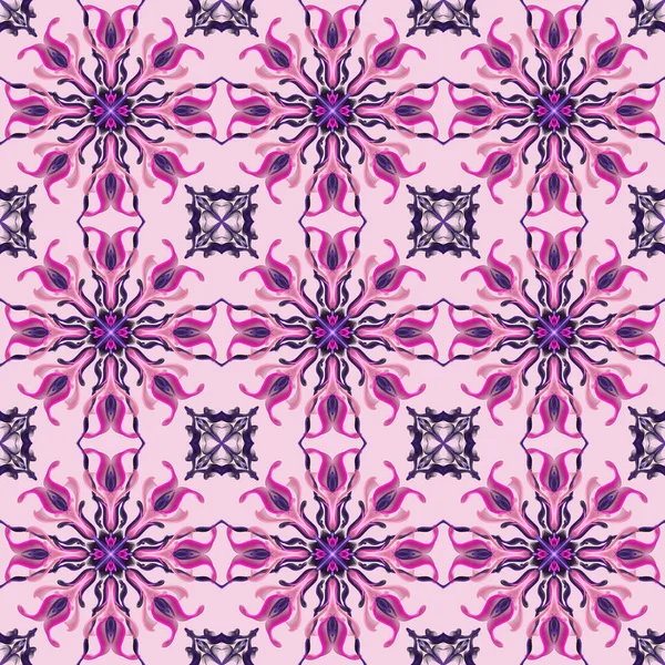 Kusursuz süs deseni, pembe duvar kağıdı.