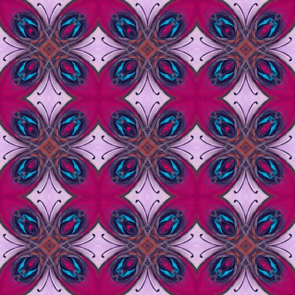 Kusursuz süs deseni, renkli arkaplan