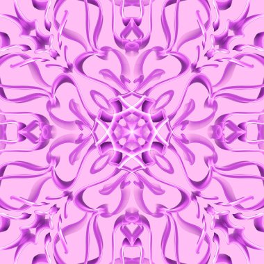 Simetrik şekli yatay ve dikey olarak tekrarlanan kusursuz soyut geometrik tek renkli yüzey deseni. Moda tasarımı, ev dekorasyonu, duvar kağıtları ve hediye paketleri için kullan.