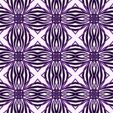 Simetrik şekli yatay ve dikey olarak tekrarlanan kusursuz soyut geometrik tek renkli yüzey deseni. Moda tasarımı, ev dekorasyonu, duvar kağıtları ve hediye paketleri için kullan.