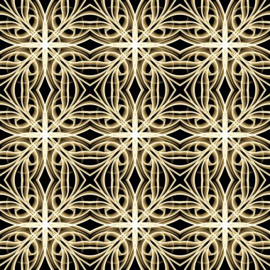 Simetrik biçimi yatay ve dikey olarak tekrarlanan canlı renklerde kusursuz soyut geometrik çiçek yüzey deseni. Moda tasarımı, ev dekorasyonu, duvar kağıtları ve hediye paketleri için kullan.