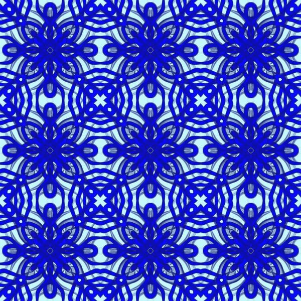 Zökkenőmentes Absztrakt Geometriai Virág Felületi Minta Élénk Színek Ismétlődő Szimmetrikusan — Stock Fotó