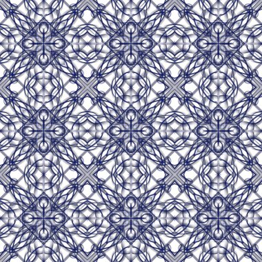 Kusursuz soyut geometrik çiçek yüzey deseni simetrik olarak tekrarlanıyor. Moda tasarımı, ev dekorasyonu, duvar kağıtları ve hediye paketleri için kullan.