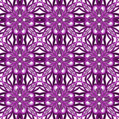 Kusursuz soyut geometrik çiçek yüzey deseni simetrik olarak tekrarlanıyor. Moda tasarımı, ev dekorasyonu, duvar kağıtları ve hediye paketleri için kullan.