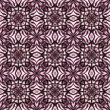 Simetrik şekli yatay ve dikey olarak tekrarlanan kusursuz soyut geometrik tek renkli yüzey deseni. Moda tasarımı, ev dekorasyonu, duvar kağıtları ve hediye paketleri için kullan.