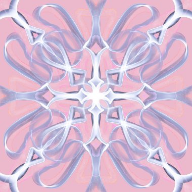 Simetrik şekli yatay ve dikey olarak tekrarlanan kusursuz soyut geometrik tek renkli yüzey deseni. Moda tasarımı, ev dekorasyonu, duvar kağıtları ve hediye paketleri için kullan.