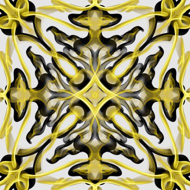 Simetrik şekli yatay ve dikey olarak tekrarlanan kusursuz soyut geometrik tek renkli yüzey deseni. Moda tasarımı, ev dekorasyonu, duvar kağıtları ve hediye paketleri için kullan.