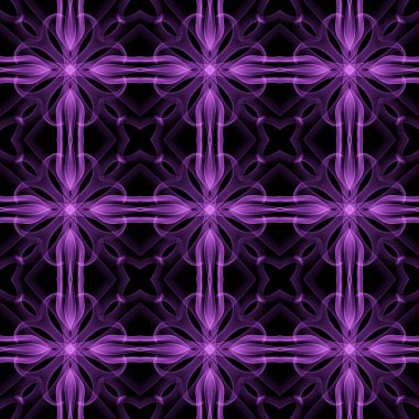 Simetrik şekli yatay ve dikey olarak tekrarlanan kusursuz soyut geometrik tek renkli yüzey deseni. Moda tasarımı, ev dekorasyonu, duvar kağıtları ve hediye paketleri için kullan.