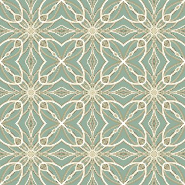 Simetrik şekli yatay ve dikey olarak tekrarlanan kusursuz soyut geometrik tek renkli yüzey deseni. Moda tasarımı, ev dekorasyonu, duvar kağıtları ve hediye paketleri için kullan.