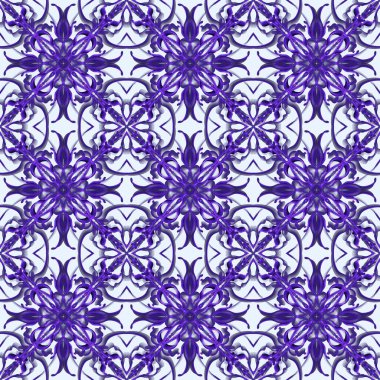 Simetrik şekli yatay ve dikey olarak tekrarlanan kusursuz soyut geometrik tek renkli yüzey deseni. Moda tasarımı, ev dekorasyonu, duvar kağıtları ve hediye paketleri için kullan.