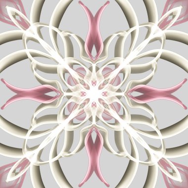 Simetrik şekli yatay ve dikey olarak tekrarlanan kusursuz soyut geometrik tek renkli yüzey deseni. Moda tasarımı, ev dekorasyonu, duvar kağıtları ve hediye paketleri için kullan.