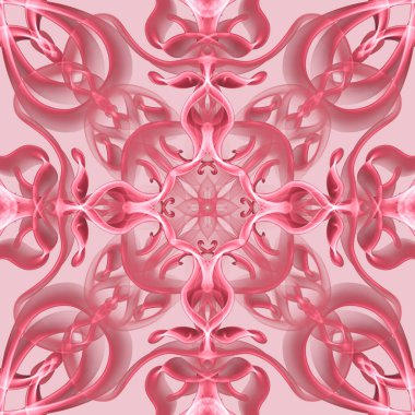 Simetrik şekli yatay ve dikey olarak tekrarlanan kusursuz soyut geometrik tek renkli yüzey deseni. Moda tasarımı, ev dekorasyonu, duvar kağıtları ve hediye paketleri için kullan.