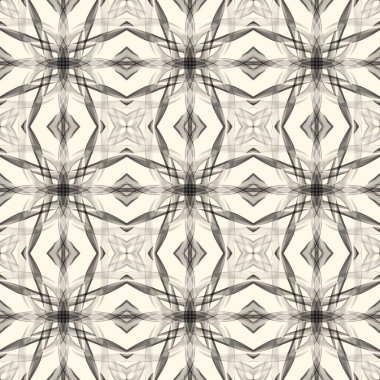 Kusursuz soyut geometrik çiçek yüzey deseni simetrik olarak tekrarlanıyor. Moda tasarımı, ev dekorasyonu, duvar kağıtları ve hediye paketleri için kullan.