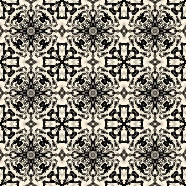 Modelul Suprafață Geometrică Florală Abstractă Fără Sudură Care Repetă Simetric — Fotografie, imagine de stoc