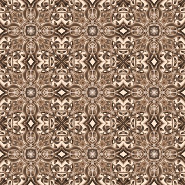 Simetrik şekli yatay ve dikey olarak tekrarlanan kusursuz soyut geometrik tek renkli yüzey deseni. Moda tasarımı, ev dekorasyonu, duvar kağıtları ve hediye paketleri için kullan.