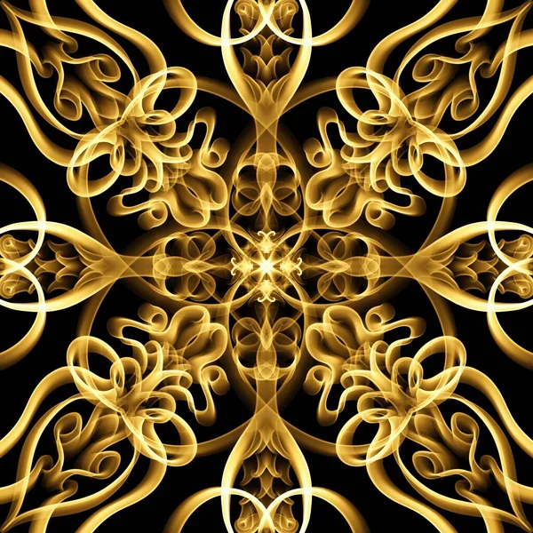 디자인 디지털 배경을 황금빛 장식용 — 스톡 사진