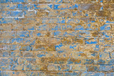 eski boyalı tuğla duvar