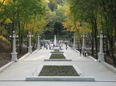 Voronej Central Park city, sokakları