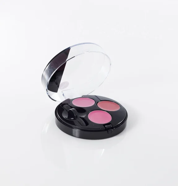 Make-up Lippenstift isoliert auf weißem Hintergrund — Stockfoto