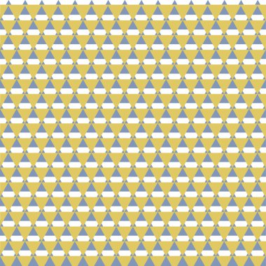 Vektör şirin yaratıcı soyut desen arka plan ve üçgen yaptı