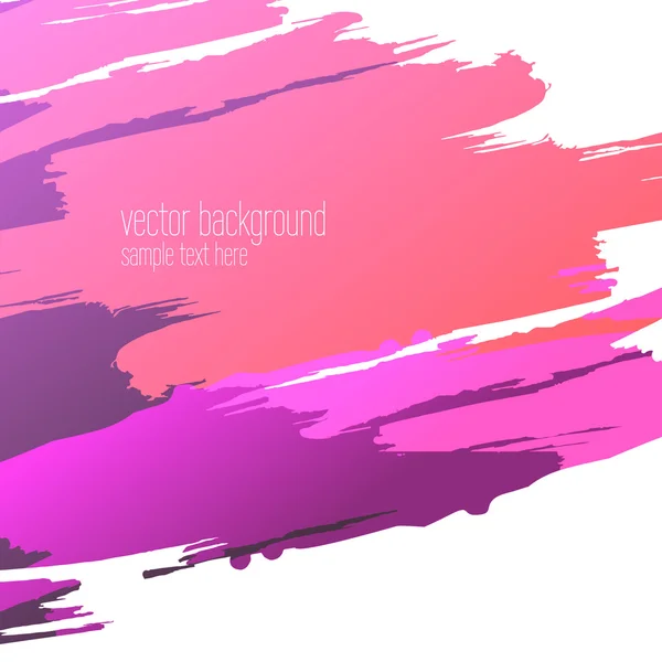 Vector abstracto artístico colorido tinta cae plantilla de fondo — Vector de stock