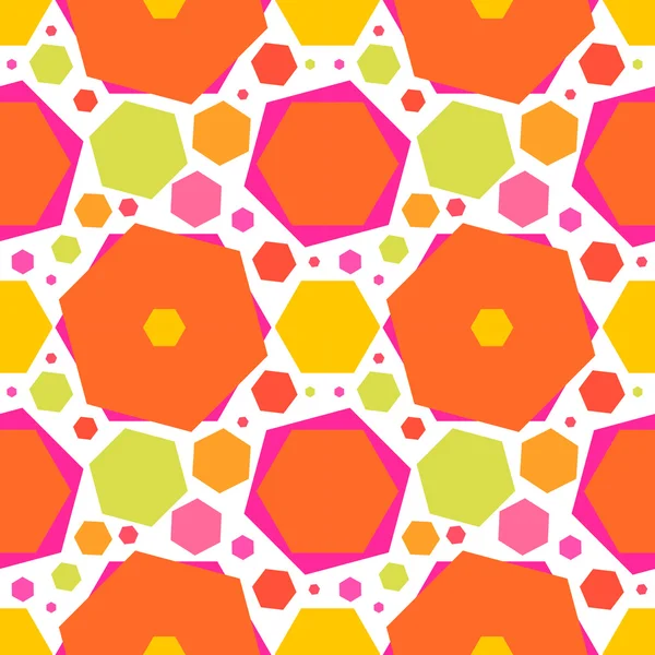 Vektor abstrakte geometrische nahtlose Muster Hintergrund — Stockvektor
