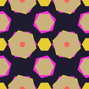 Vektör soyut geometrik Dikişsiz desen arka plan