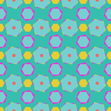 Vektör soyut geometrik Dikişsiz desen arka plan