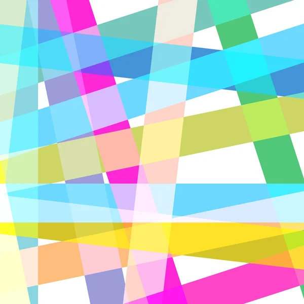 Abstraktní barevné pruhy vektorové pozadí šablony — Stockový vektor