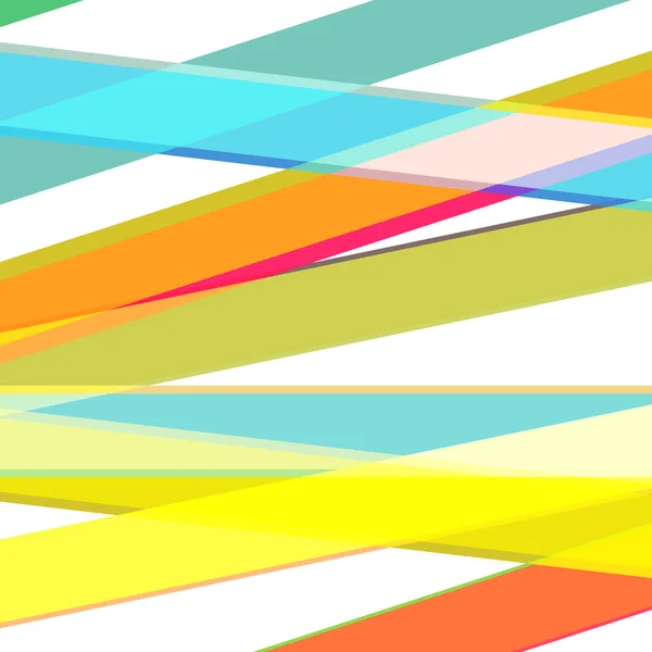Abstraktní barevné pruhy vektorové pozadí šablony — Stockový vektor