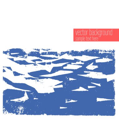 Vektör soyut sanatsal grafik renkli mürekkep damla doku arka plan şablonu