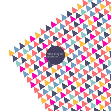 Vektör soyut geometrik çerçeve arka plan şablonu