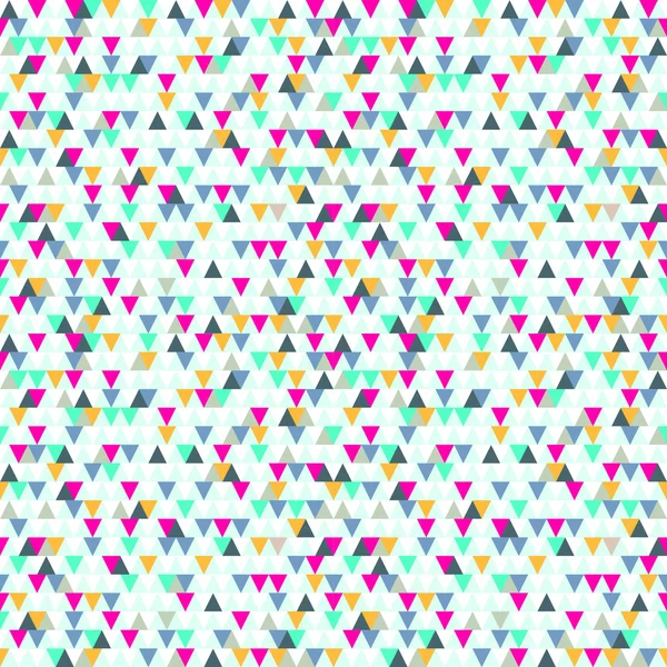 Vektor abstrakte geometrische Dreieck nahtlose Muster Hintergrund — Stockvektor