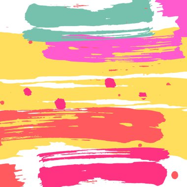 Vektör soyut sanatsal grafik renkli mürekkep damla doku arka plan şablonu